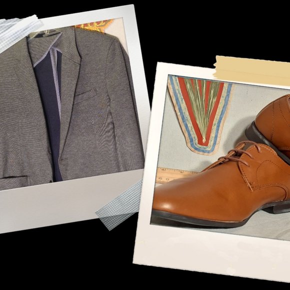 PERRY ELLIS Shoes, 10 | ZARA MAN, suit jacket, 44 main image 13